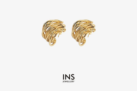 18K Gold Earrings