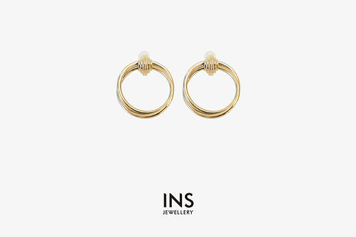 18K Gold Earrings