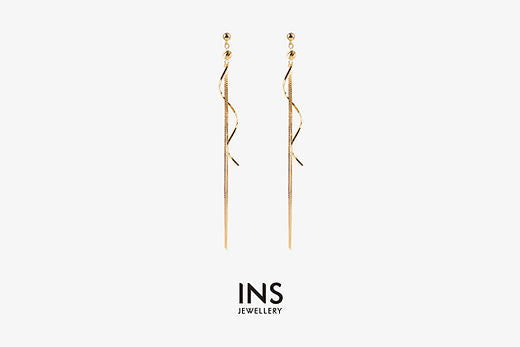 18K Gold Earrings