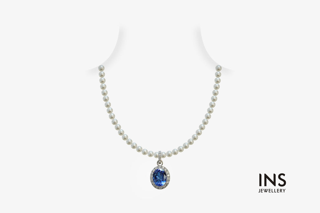 Versatile Tanzanite Pendant/Clasp