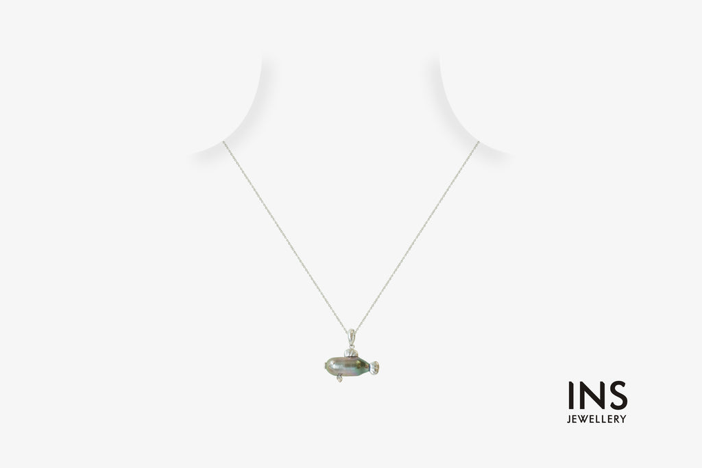 Tahitian Keshi Pearl Necklace