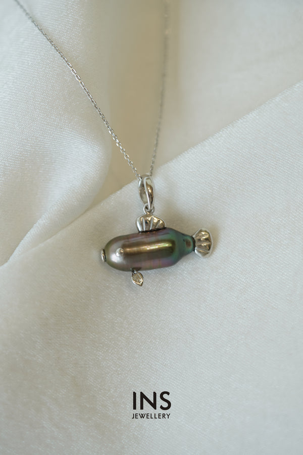Tahitian Keshi Pearl Necklace