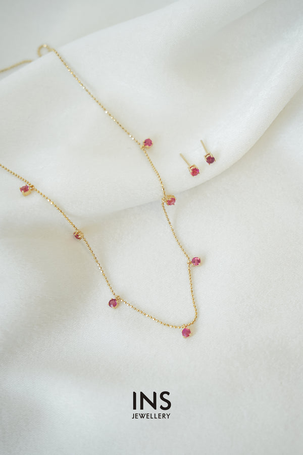 Spinel Starry Necklace