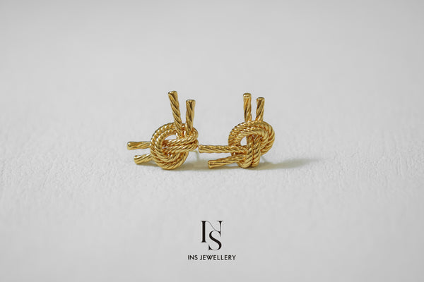 18K Gold Earrings