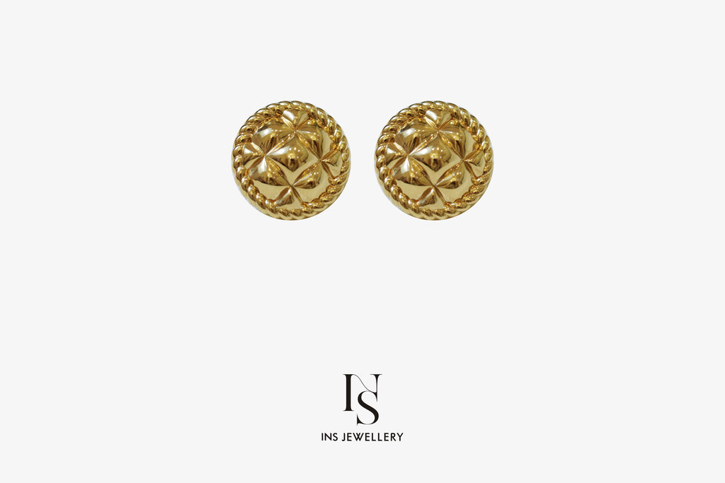 18K Gold Earrings