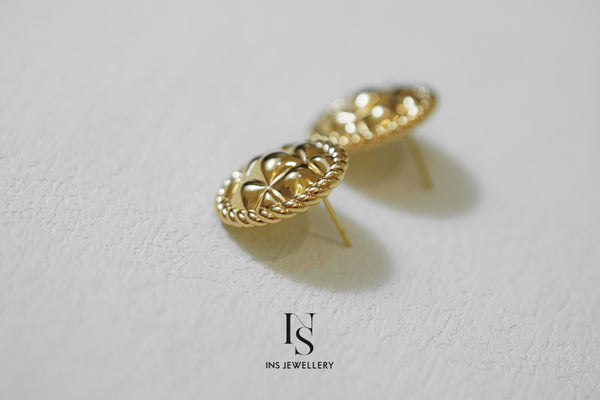 18K Gold Earrings