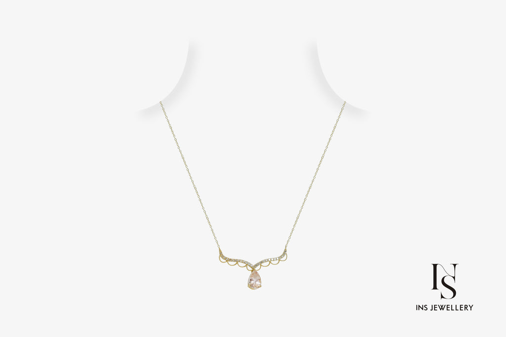 Morganite Necklace