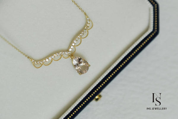 Morganite Necklace