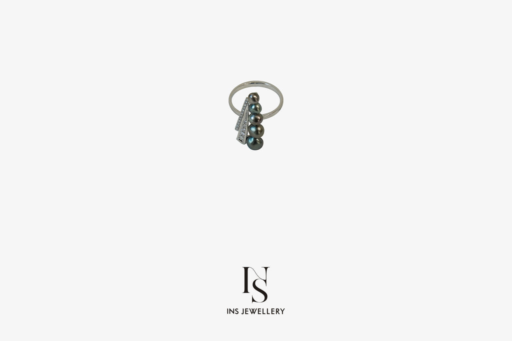 Tahitian Keshi Pearl Ring