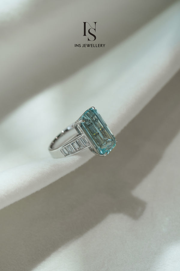 Aquamarine Ring