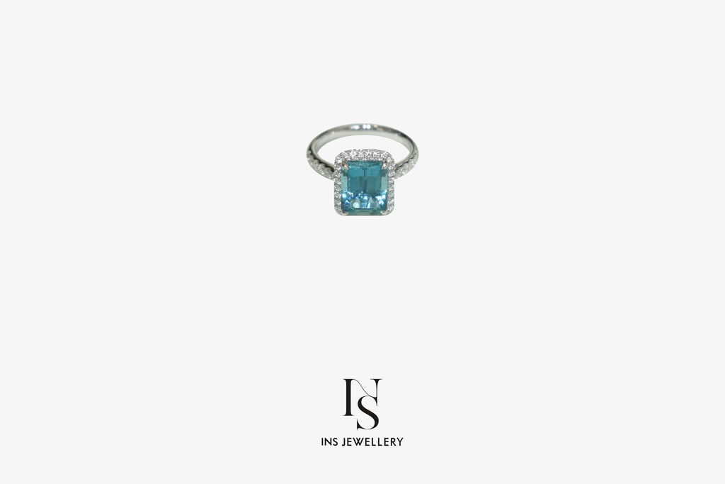 Aquamarine Ring