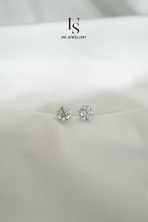 Diamond Ear Studs