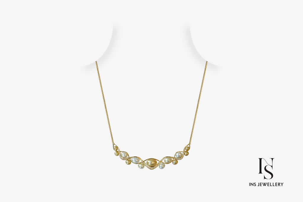 46 South Sea Keshi Pearl Necklace