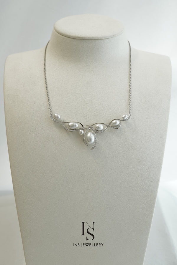South Sea Keshi Pearl Necklace