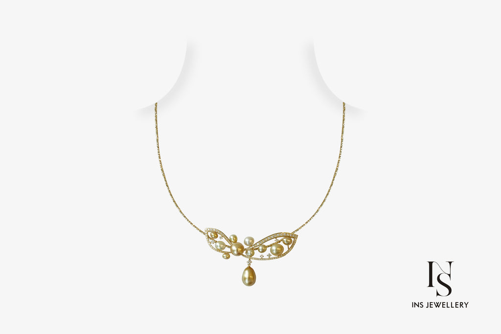 South Sea Keshi Pearl Necklace