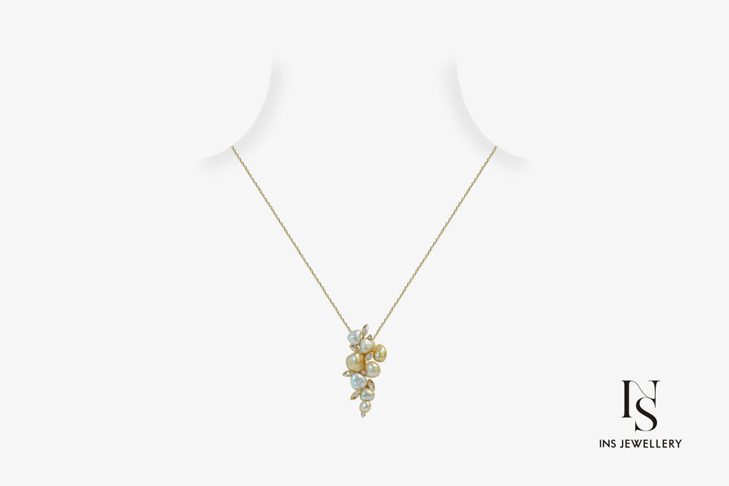 South Sea Keshi Pearl Necklace