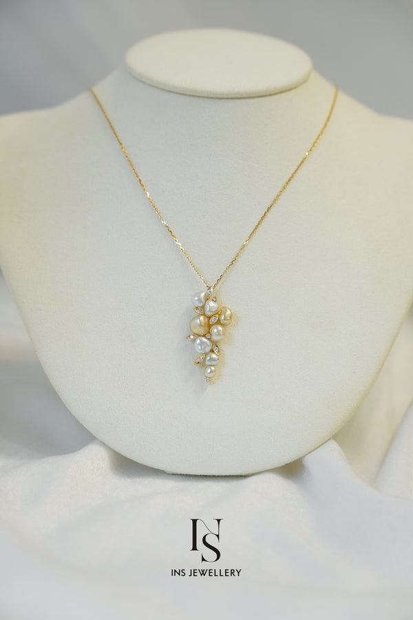 South Sea Keshi Pearl Necklace
