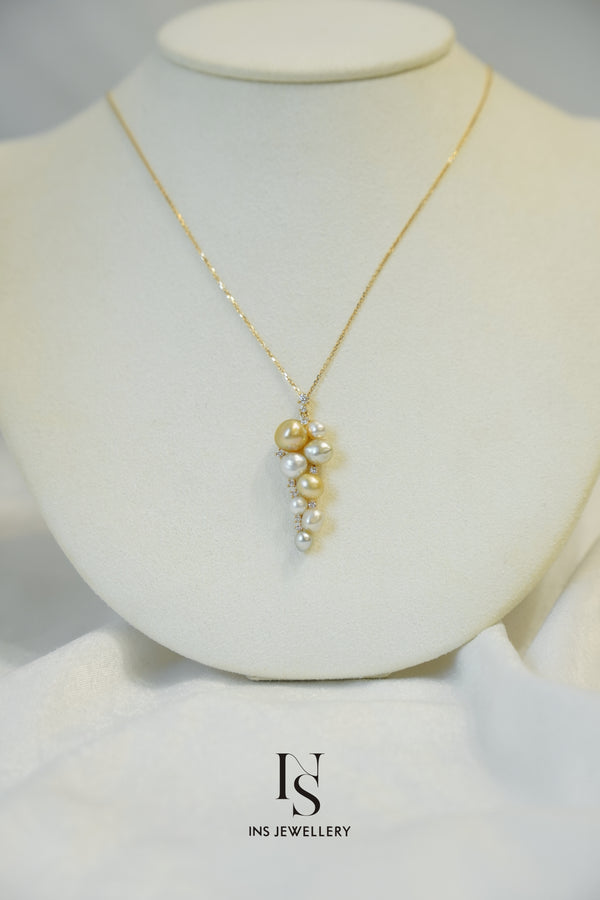 South Sea Keshi Pearl Necklace