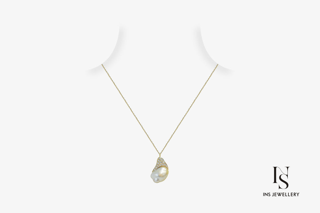 South Sea Keshi Pearl Necklace