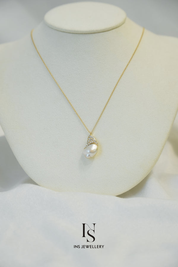 South Sea Keshi Pearl Necklace