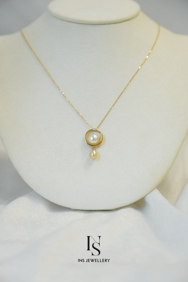 South Sea Keshi Pearl Necklace