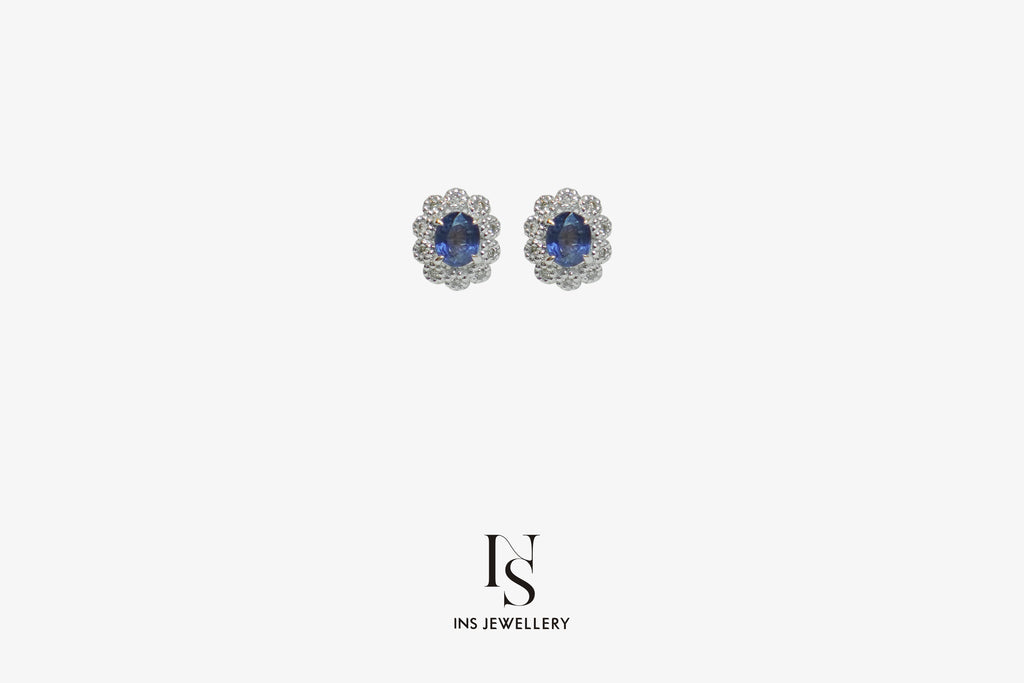 Sapphire Ear Studs