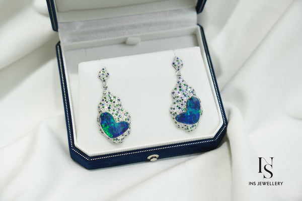 Opal Earrings