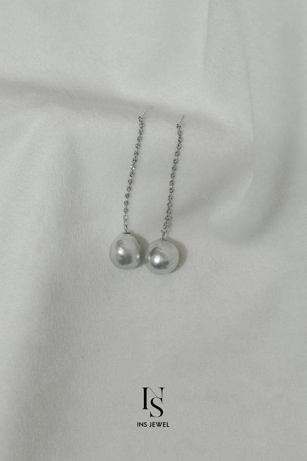 South Sea Baroque Pearl Earrings