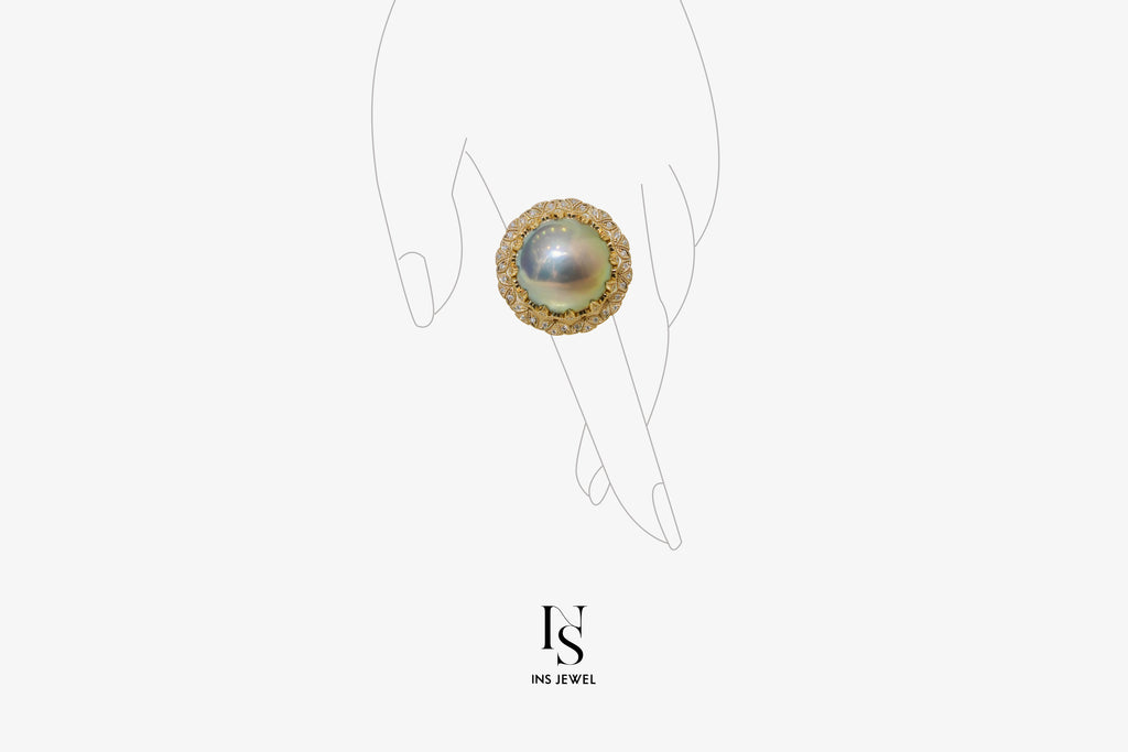 Mabe Pearl Ring