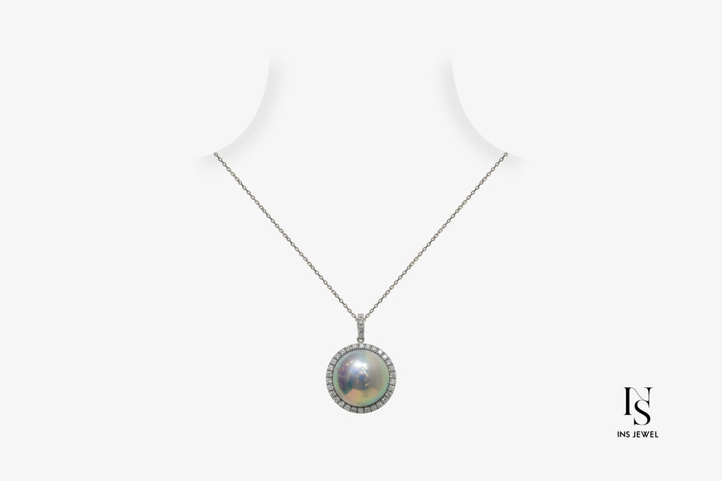 0342 Mabe Pearl Necklace