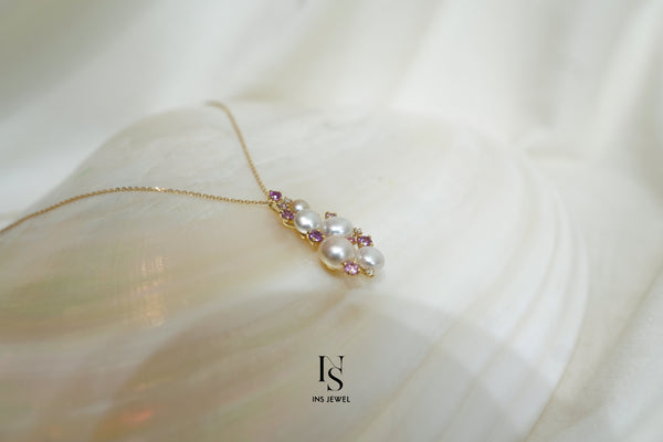 0347 South Sea Keshi Pearl Necklace
