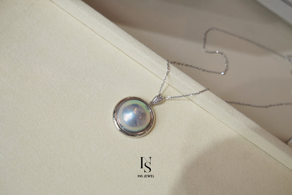 0358 Mabe Pearl Necklace
