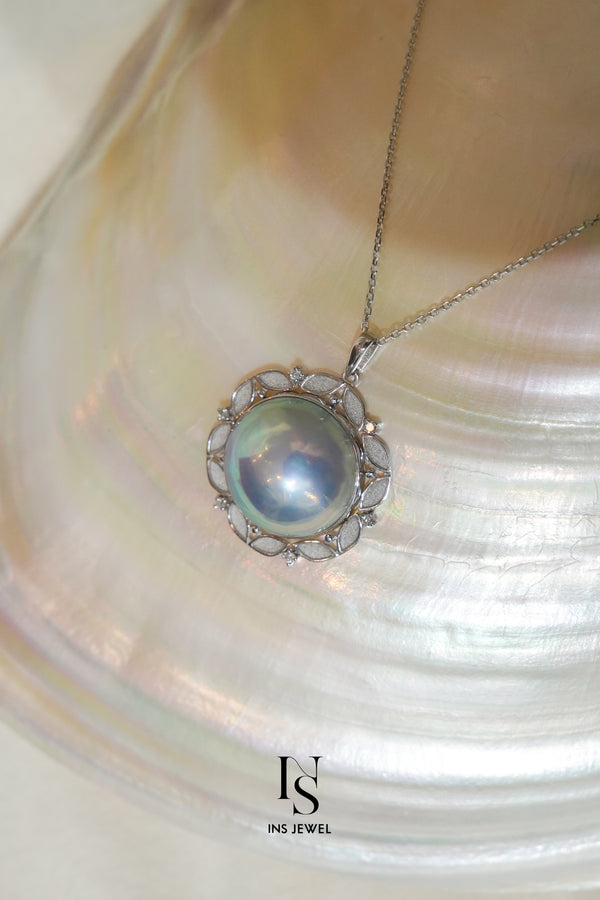 0364 Mabe Pearl Necklace