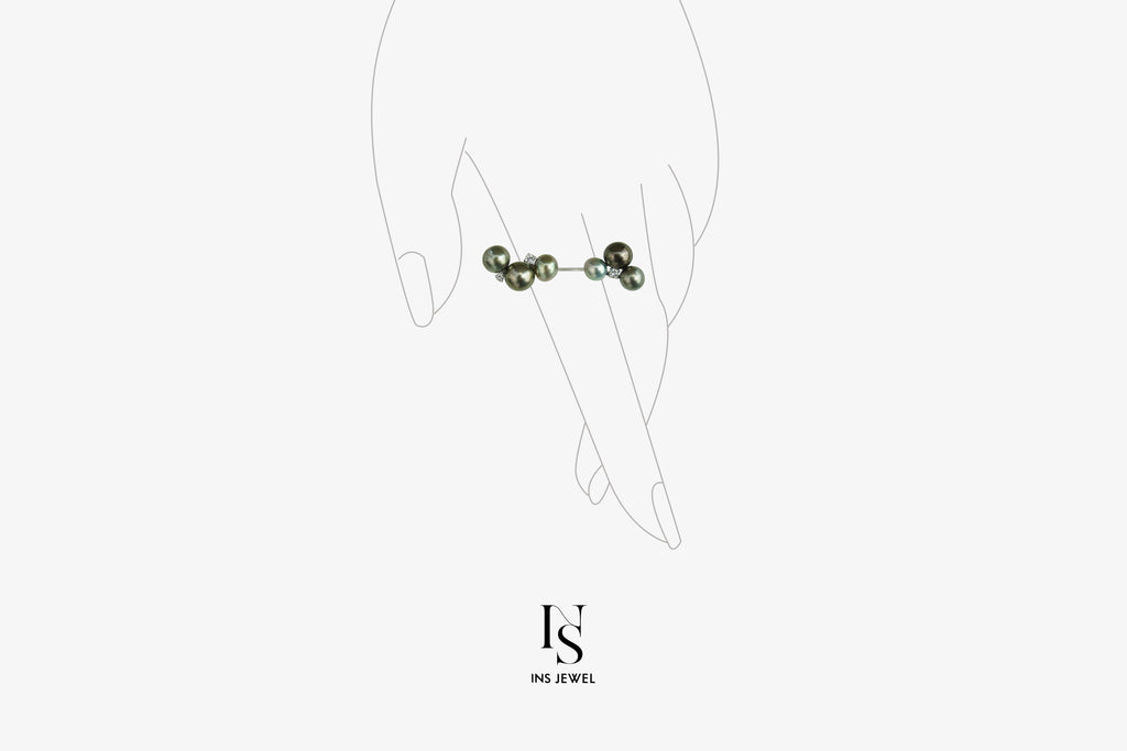 Tahitian Keshi Pearl Ring