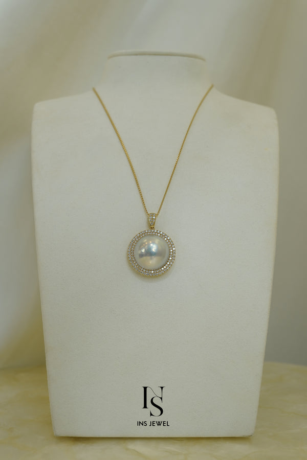 Mabe Pearl Necklace