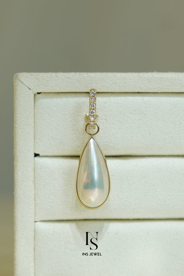 Mabe Pearl Earrings