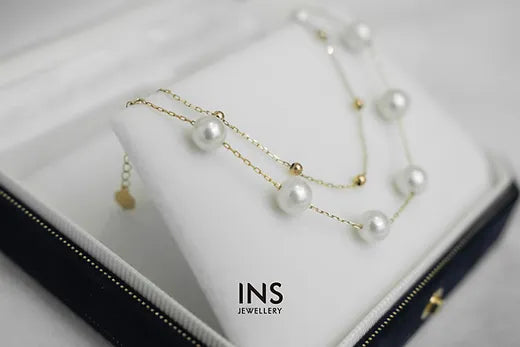 Japanese AKOYA Pearl Starry Bracelet