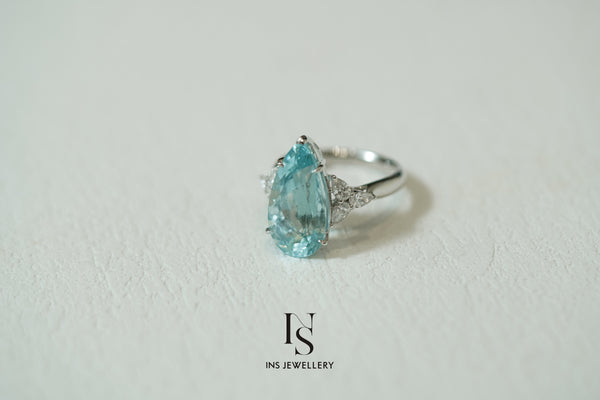 Aquamarine Ring