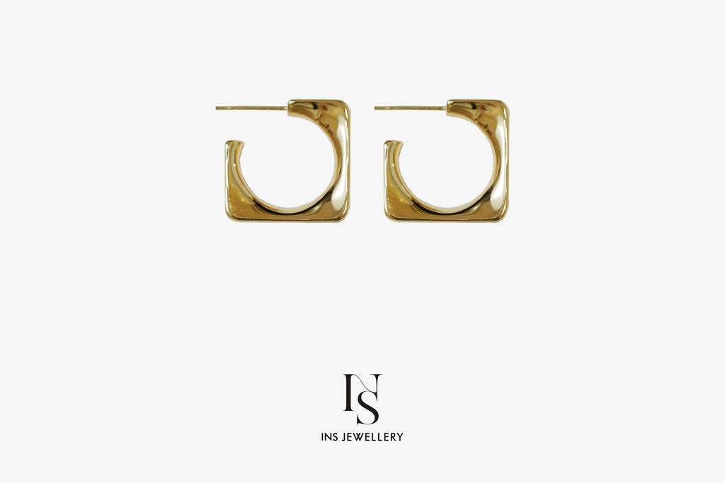 18K Gold Earrings
